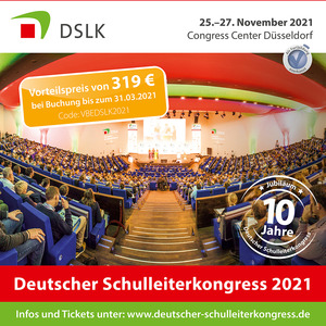 10 Jahre Deutscher Schulleiterkongress – feiern Sie mit!